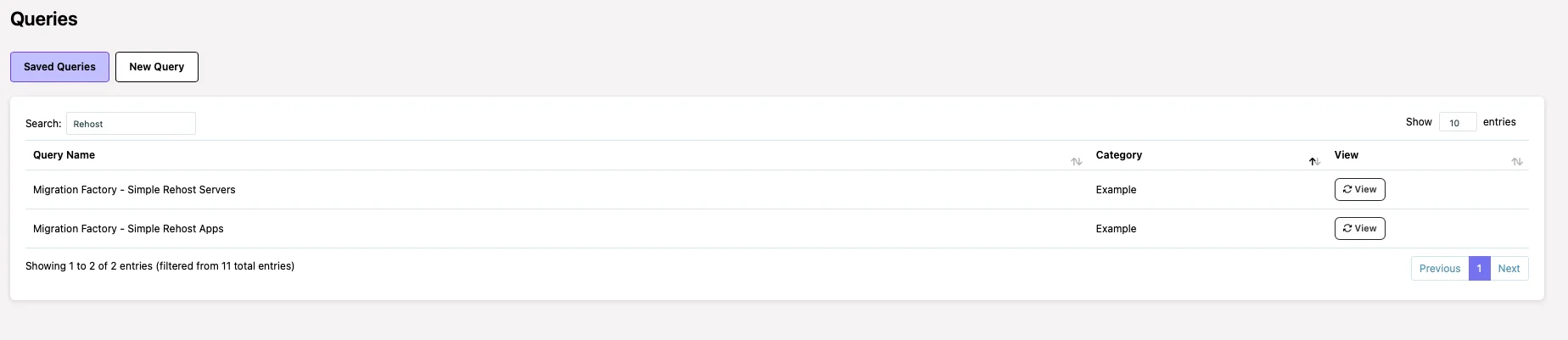 Query Search