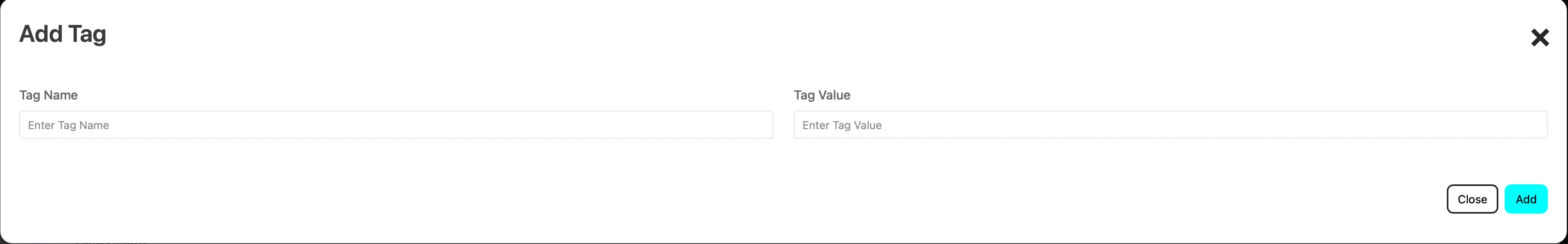 Adding Tags
