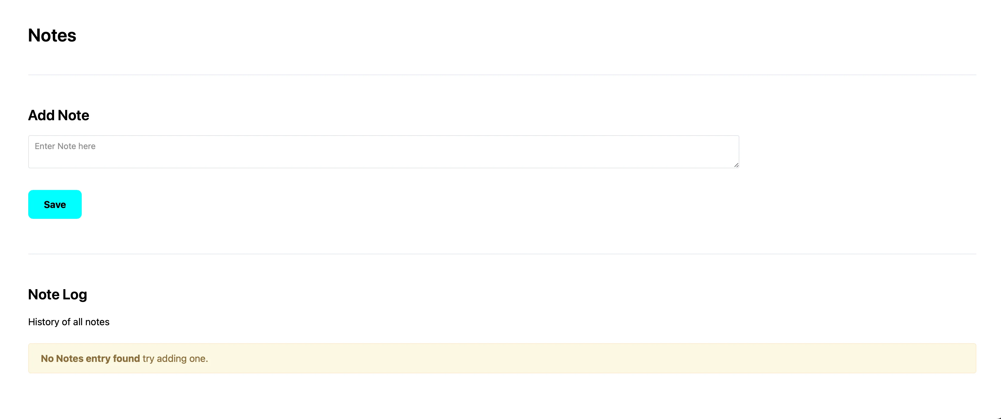Server Notes