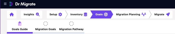 Goals Navigation