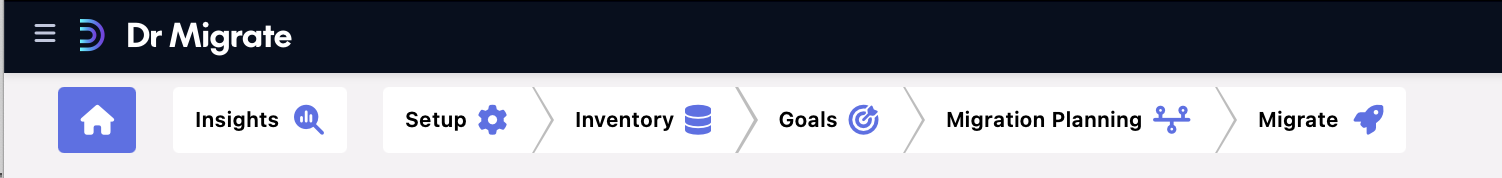 Dr Migrate Navigation
