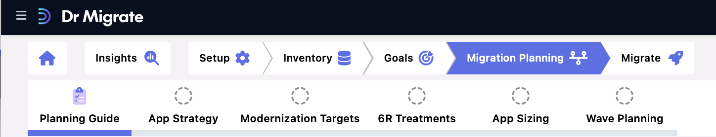 Migration Planning Navigation