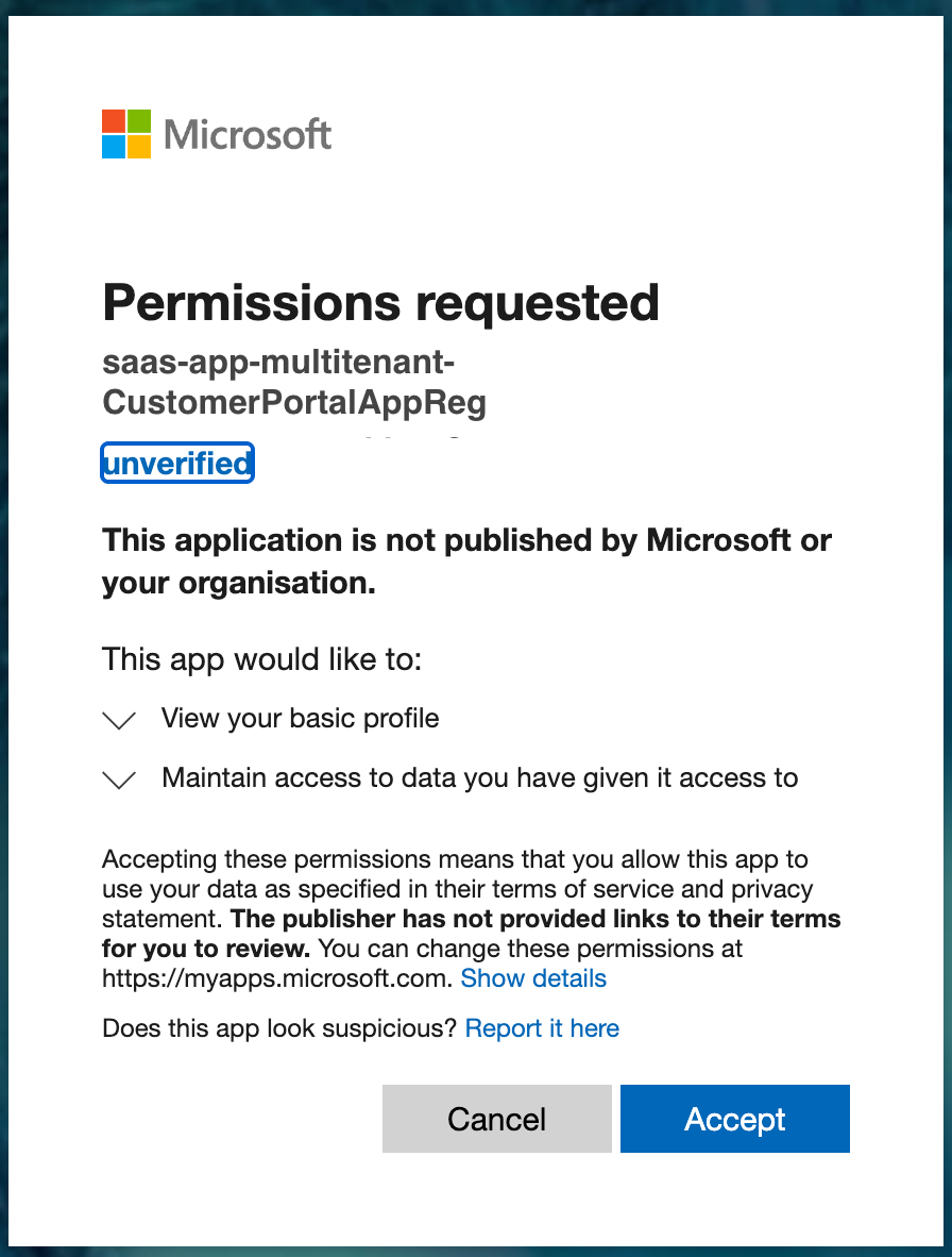 Microsoft Authorization